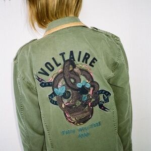 Zadik & Voltaire  M Kid Milli Jacket Size S